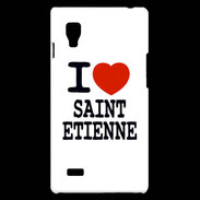 Coque LG Optimus L9 I love Saint Etienne
