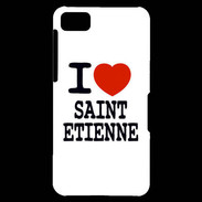 Coque Blackberry Z10 I love Saint Etienne