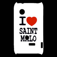 Coque Sony Xperia Typo I love Saint Malo