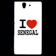 Coque Sony Xperia Z I love Sénégal