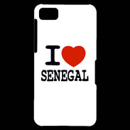 Coque Blackberry Z10 I love Sénégal