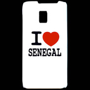 Coque LG P990 I love Sénégal