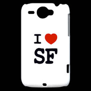 Coque HTC Wildfire G8 I love SF