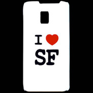 Coque LG P990 I love SF