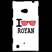 Coque Nokia Lumia 720 I love Royan 2