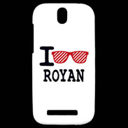 Coque HTC One SV I love Royan 2