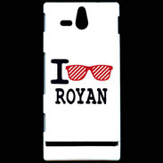 Coque Sony Xperia U I love Royan 2
