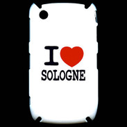 Coque Blackberry 8520 I love Sologne