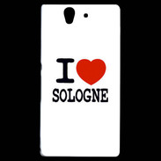 Coque Sony Xperia Z I love Sologne