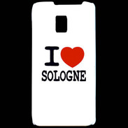 Coque LG P990 I love Sologne