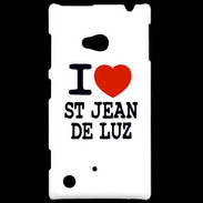 Coque Nokia Lumia 720 I love Saint Jean de Luz