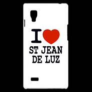 Coque LG Optimus L9 I love Saint Jean de Luz