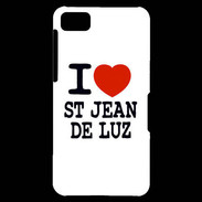 Coque Blackberry Z10 I love Saint Jean de Luz
