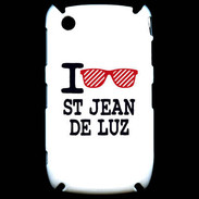 Coque Blackberry 8520 I love Saint Jean de Luz 2