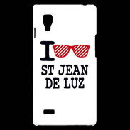 Coque LG Optimus L9 I love Saint Jean de Luz 2