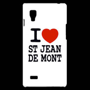 Coque LG Optimus L9 I love Saint Jean de Mont