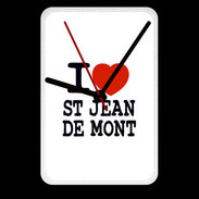 Grande pendule murale I love Saint Jean de Mont