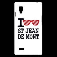 Coque LG Optimus L9 I love Saint Jean de Mont 2