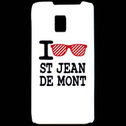 Coque LG P990 I love Saint Jean de Mont 2