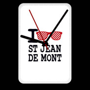 Grande pendule murale I love Saint Jean de Mont 2
