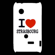 Coque Sony Xperia Typo I love Strasbourg
