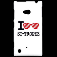 Coque Nokia Lumia 720 I love Saint Tropez 2