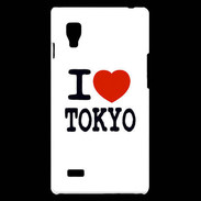 Coque LG Optimus L9 I love Tokyo