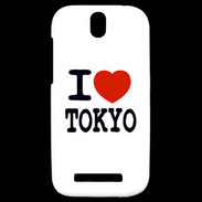 Coque HTC One SV I love Tokyo