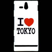 Coque Sony Xperia U I love Tokyo