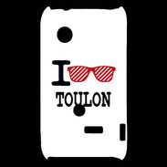 Coque Sony Xperia Typo I love Toulon 2