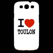 Coque Samsung Galaxy S3 I love Toulon