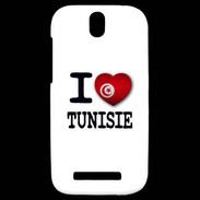 Coque HTC One SV I love Tunisie 2