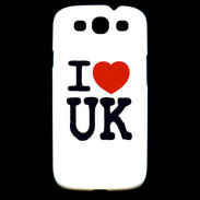 Coque Samsung Galaxy S3 I love UK