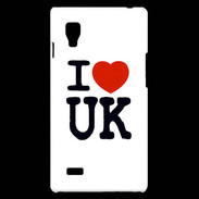 Coque LG Optimus L9 I love UK