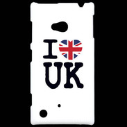 Coque Nokia Lumia 720 I love UK 3