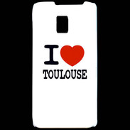 Coque LG P990 I love Toulouse