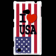 Coque Nokia Lumia 720 I love USA 3