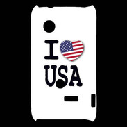 Coque Sony Xperia Typo I love USA 2