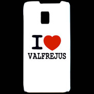 Coque LG P990 I love Valfréjus