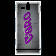 Coque Sony Xperia U Caro Tag