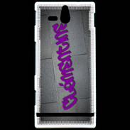 Coque Sony Xperia U Clémentine Tag