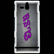 Coque Sony Xperia U Elsa Tag