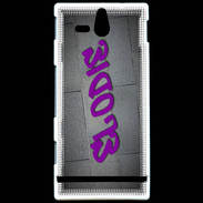 Coque Sony Xperia U Elodie Tag