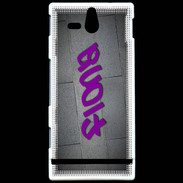 Coque Sony Xperia U Fiona Tag