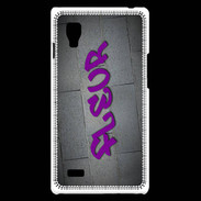 Coque LG Optimus L9 Fleur Tag
