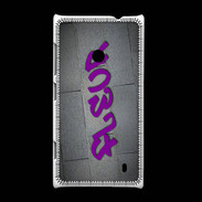 Coque Nokia Lumia 520 Fleur Tag