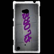 Coque Nokia Lumia 720 Flore Tag