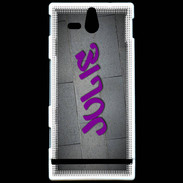 Coque Sony Xperia U Julie Tag