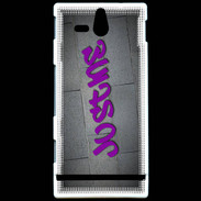 Coque Sony Xperia U Justine Tag