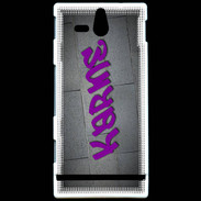 Coque Sony Xperia U Karine Tag